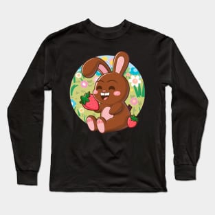 How delicious to enjoy chocolate strawberries Long Sleeve T-Shirt